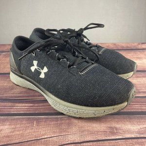 Under Armour Mens Mens Size 8 Charged Bandit 3 1295725-008 Black Running Shoes